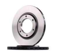 2x TRW DF1967 Disco de freno Delantero para NISSAN PATROL Hardtop (K260) 295mm