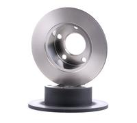 2x TRW DF2651 Disco de freno Trasero para VW Passat B6 Variant (3C5) 245mm