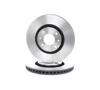 2x TRW DF4183 Disco de freno Delantero para OPEL Corsa F Hatchback (P2JO) 283mm