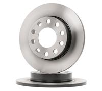 2x TRW DF4186 Disco de freno Trasero para AUDI A4 Avant (8ED, B7) 245mm
