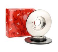 2x TRW DF4383 Disco de freno Delantero 276mm