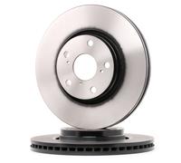 2x TRW DF4939S Disco de freno Delantero para TOYOTA Verso (R2) 295mm