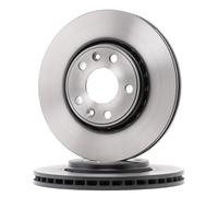 Disco de freno TRW DF6184 delantero, ventilado , 1 Pieza