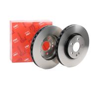 2x TRW DF6745S Disco de freno Delantero 300mm