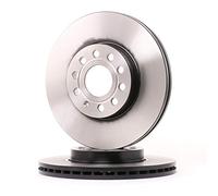 2x TRW Disco de freno Ø288mm Altura: 49,5mm Espesor: 25mm Corona de Agujeros - Ø: 112mm ventilado DF4295 Compatible con VW Golf VII Hatchback 5G1, BQ1, BE1, BE2 GOLF VI 5K1 T-Roc A11, D11 TOURAN 1T3