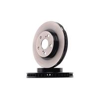 2x TRW Disco de freno Delantero Ø255mm Altura: 49,3mm Espesor: 25mm Corona de Agujeros - Ø: 100mm ventilado DF4877 Compatible con TOYOTA CARINA E Sedán T19, LEXUS CT ZWA10