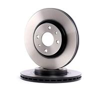 Disco de freno TRW DF2734 delantero, ventilado , 1 Pieza