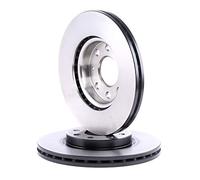 2x TRW Disco de freno Delantero Ø257mm Altura: 40,5mm Espesor: 22mm Corona de Agujeros - Ø: 100mm ventilado DF4796