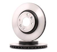 TRW Disco de freno DF6534 delantero, ventilado, 1 pieza