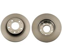 2x TRW Disco de freno Delantero Ø280mm Altura: 69,6mm Espesor: 28mm Corona de Agujeros - Ø: 118mm ventilado DF4771S