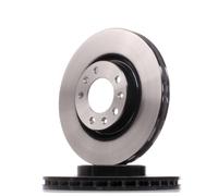 2x TRW Disco de freno Delantero 283mm DF6698