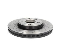 2x TRW Disco de freno Delantero Ø295mm Altura: 51,2mm Espesor: 28mm Corona de Agujeros - Ø: 112mm perforado/ventil. int. DF6262S Compatible con MERCEDES-BENZ Clase A W176 Clase B W246, W242 GLA X156