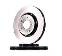 2x TRW Disco de freno Delantero Ø298mm Altura: 45,6mm Espesor: 26mm Corona de Agujeros - Ø: 112mm ventilado DF6804