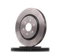 2x TRW Disco de freno Delantero Ø319mm Altura: 37,9mm Espesor: 28mm Corona de Agujeros - Ø: 114,3mm ventilado DF6425