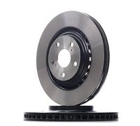 2x TRW Disco de freno Delantero Ø328mm Altura: 49,4mm Espesor: 28mm Corona de Agujeros - Ø: 114,3mm ventilado DF6265 Compatible con TOYOTA RAV 4 IV ZSA4, ALA4, LEXUS RX GYL1, GGL15, AGL10