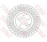 2x TRW Disco de freno Delantero adecuado para MERCEDES-BENZ Clase E Sedán (W211)