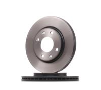 2x TRW Disco de freno Delantero adecuado para PEUGEOT 206 Fastback (2A/C) 247mm