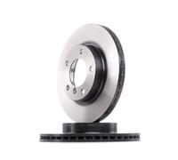 2x TRW Disco de freno Delantero para BMW 3 Sedán (E46) 3 Touring (E46) 286mm