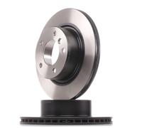 2x TRW Disco de freno Delantero para BMW 3 Sedán (E90) 1 Hatchback (E81) 292mm