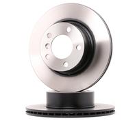 2x TRW Disco de freno Delantero para BMW 3 Touring (F31) 1 Hatchback (F20) 300mm