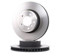 2x TRW Disco de freno Delantero para BMW 5 Sedán (E60) 5 Touring (E61) 324mm