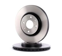 2x TRW Disco de freno Delantero para FIAT 500 (312) PANDA (169) 500 C (312) 500e