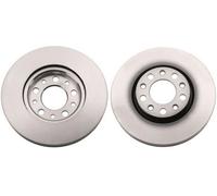 2x TRW Disco de freno Delantero para FIAT 500X (334) 281mm DF6450