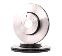 2x TRW Disco de freno Delantero para FORD Focus Mk2 Familiar (DA, FFS, DS) 278mm