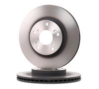 2x TRW Disco de freno Delantero para HONDA CIVIC VIII Hatchback (FN, FK) 282mm