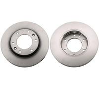 2x TRW Disco de freno Delantero para HYUNDAI H-1 Cargo (TQ) H-1 Travel (TQ)