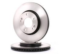 2x TRW Disco de freno Delantero para HYUNDAI i30 (FD) para KIA CEE'D SW (ED)