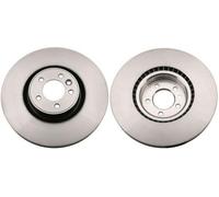 2x TRW Disco de freno Delantero para LAND ROVER Range Rover Sport (L320) 380mm