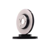 2x TRW Disco de freno Delantero para MAZDA 2 Hatchback (DL, DJ) 258mm DF6793