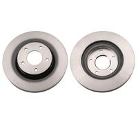 2x TRW Disco de freno Delantero para MITSUBISHI ASX (GAW) Outlander II SUV (CWW)