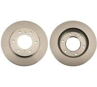 2x TRW Disco de freno Delantero para MITSUBISHI L 200 / Triton Pick-up 294mm