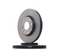 2x TRW Disco de freno Delantero para OPEL Corsa C Hatchback (X01) 260mm DF4165