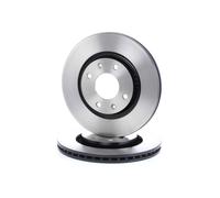 2x TRW Disco de freno Delantero para OPEL Corsa F Hatchback (P2JO) 266mm DF4184