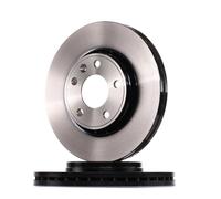 2x TRW Disco de freno Delantero para OPEL Vivaro A Combi (X83) 306mm DF4275S