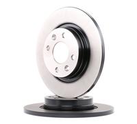 2x TRW Disco de freno Delantero para RENAULT TWINGO II (CN0) 259mm DF4381