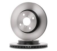 2x TRW Disco de freno Delantero para TOYOTA Yaris Hatchback (P13) 258mm DF4842