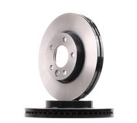 2x TRW Disco de freno Delantero para VW Transporter T5 Furgoneta 308mm DF4308S