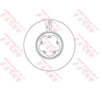 2x TRW Disco de freno para FORD Transit Custom V362 Furgón (FY, FZ) 308mm