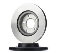 2x TRW Disco de freno para VW Passat B5 Variant (3B5) Passat B6 Sedán (3C2)