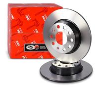 2x TRW Disco de freno Trasero Ø272mm Altura: 48,3mm Espesor: 10mm Corona de Agujeros - Ø: 112mm macizo DF7911