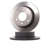 2x TRW Disco de freno Trasero Ø298mm Altura: 71,4mm Espesor: 16,3mm Corona de Agujeros - Ø: 130mm macizo DF4823S