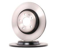 2x TRW Disco de freno Trasero Ø300mm Altura: 36,4mm Espesor: 12mm Corona de Agujeros - Ø: 112mm macizo DF4848 Compatible con AUDI A4 B8 Avant 8K5 A6 C7 Avant 4G5, 4GD Q5 8RB A4 B8 Sedán 8K2