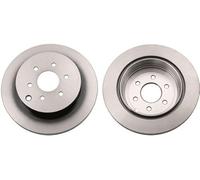 2x TRW Disco de freno Trasero Ø308mm Altura: 60,4mm Espesor: 18mm Corona de Agujeros - Ø: 114,3mm ventilado DF6289