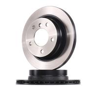 2x TRW Disco de freno Trasero para BMW 3 Sedán (E46) 3 Touring (E46) 276mm