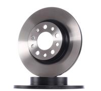 2x TRW Disco de freno Trasero para FIAT 500X (334) 278mm DF4477