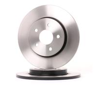 2x TRW Disco de freno Trasero para FORD Mondeo Mk3 Familiar (BWY) 280mm DF4218